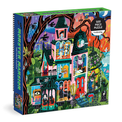 Cover Image for Monster Mansion 500 Piece Family Puzzle -- Mudpuppy, Other