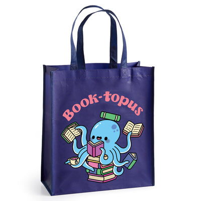 Cover Image for Book-Topus Reusable Shopping Bag -- Mudpuppy, Paperback