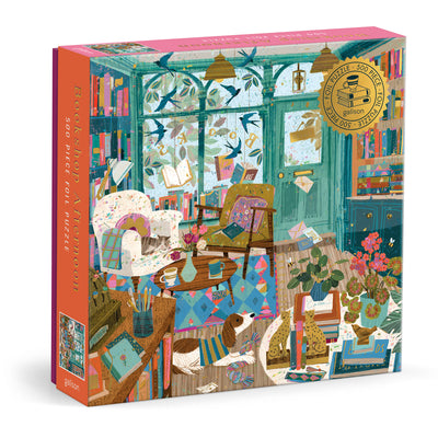 Cover Image for Bookshop Afternoon 500 Piece Foil Puzzle -- Galison, Other