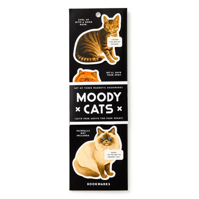 Cover Image for Moody Cats Magnetic Bookmark Set -- Brass Brass Monkey, Other