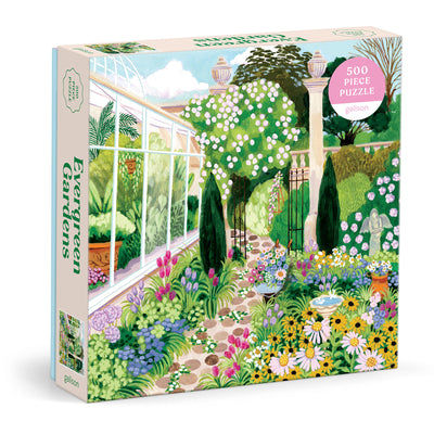 Cover Image for Evergreen Gardens 500 Piece Puzzle -- Galison Galison, Other