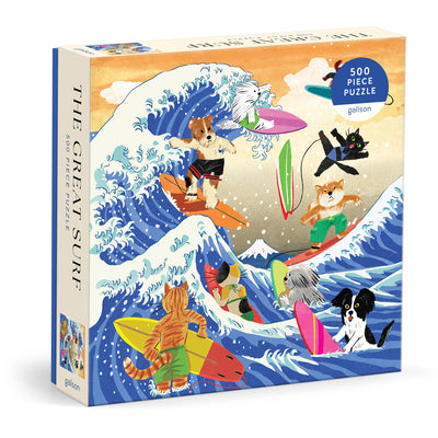 Cover Image for The Great Surf 500 Piece Puzzle -- Galison, Other