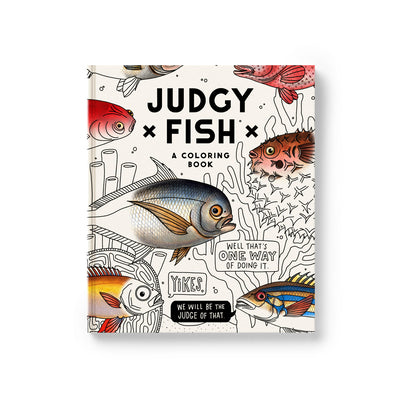 Cover Image for Judgy Fish Coloring Book -- Brass Brass Monkey, Paperback