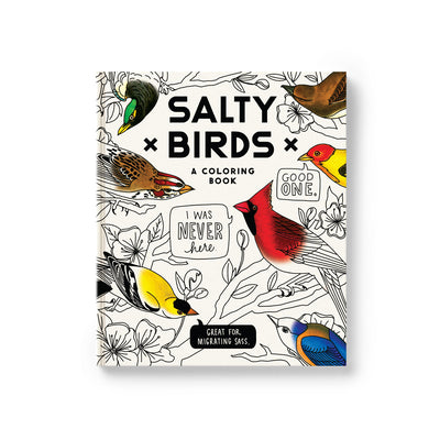 Cover Image for Salty Birds Coloring Book -- Brass Brass Monkey, Paperback