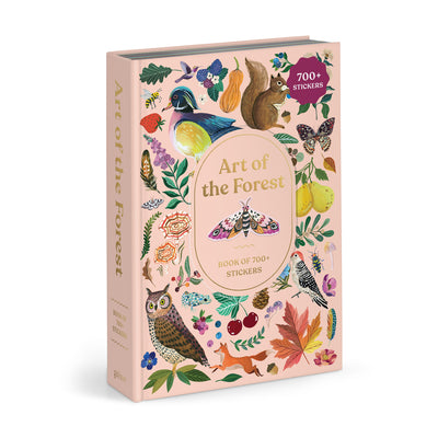 Cover Image for Art of the Forest 100 Page Sticker Book -- Galison, Other
