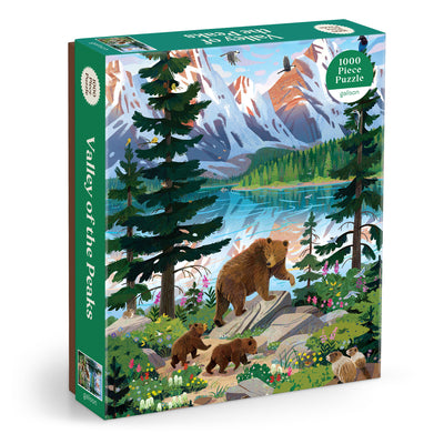 Cover Image for Valley of the Peaks 1000 Piece Puzzle -- Galison, Other