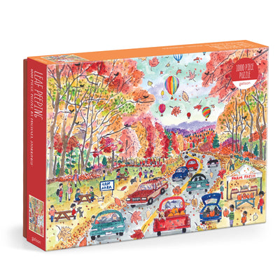 Cover Image for Michael Storrings Leaf Peeping 1000 Piece Puzzle -- Galison, Other