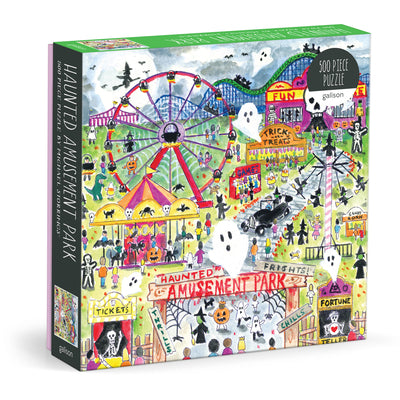 Cover Image for Michael Storrings Haunted Amusement Park 500 Piece Puzzle -- Galison, Other