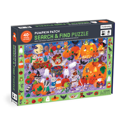 Cover Image for Pumpkin Patch 64 Piece Search & Find Puzzle -- Mudpuppy, Other