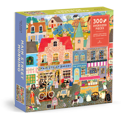 Cover Image for Main Street Morning 300 Piece Puzzle -- Galison, Other