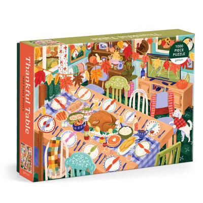 Cover Image for Thankful Table 1000 Piece Puzzle -- Galison, Other