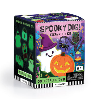 Cover Image for Spooky Dig! Excavation Kit -- Mudpuppy, Paperback