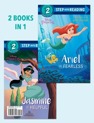 Cover Image for Ariel Is Fearless/Jasmine Is Helpful (Disney Princess) -- Liz Marsham, Paperback