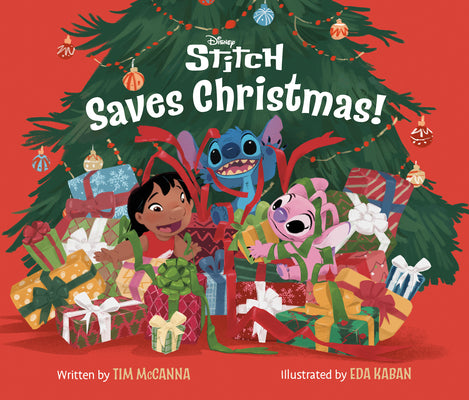 Cover Image for Disney Stitch Saves Christmas! -- Tim McCanna, Hardcover