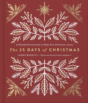 Cover Image for The 25 Days of Christmas: A Family Devotional to Help You Celebrate Jesus -- James Merritt, Hardcover