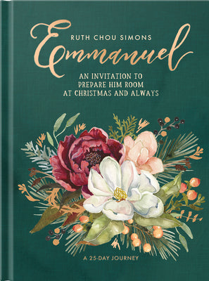 Cover Image for Emmanuel: An Invitation to Prepare Him Room at Christmas and Always -- Ruth Chou Simons, Hardcover