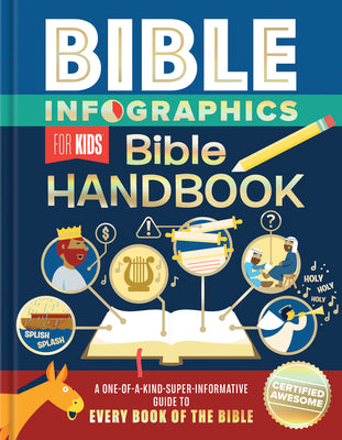 Cover Image for Bible Infographics for Kids Bible Handbook: A One-Of-A-Kind-Super-Informative Guide to Every Book of the Bible -- Harvest House Publishers, Hardcover