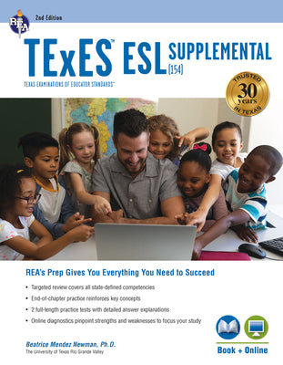 Cover Image for TExES ESL Supplemental (154) Study Guide 2026-2027 -- Beatrice Mendez Newman, Paperback