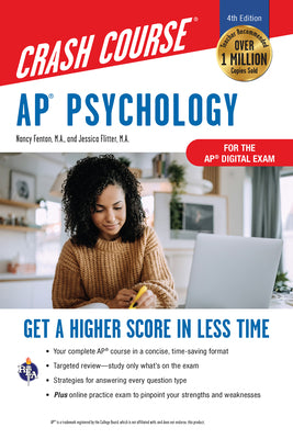 Cover Image for AP Psychology Crash Course, Book + Online: Get a Higher Score in Less Time -- Nancy Fenton, Paperback