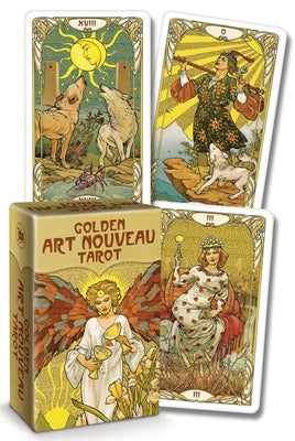 Cover Image for Golden Art Nouveau Tarot Mini -- Giulia Francesca Massaglia, Other
