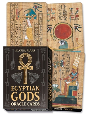 Cover Image for Egyptian Gods Oracle Cards -- Silvana Alasia, Other