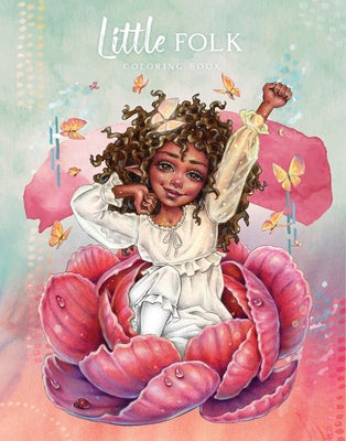 Cover Image for Little Folk Coloring Book -- Christine Karron, Paperback