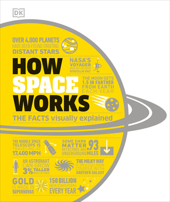 Cover Image for How Space Works: The Facts Visually Explained -- DK, Hardcover