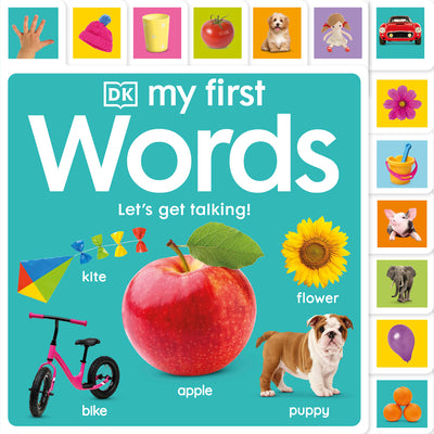 Cover Image for My First Words: Let's Get Talking -- DK, Board Books