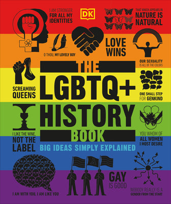 Cover Image for The LGBTQ + History Book -- DK, Hardcover