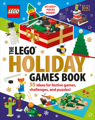 Cover Image for The Lego Holiday Games Book: 55 Ideas for Festive Games, Challenges, and Puzzles -- DK, Mixed Media Product