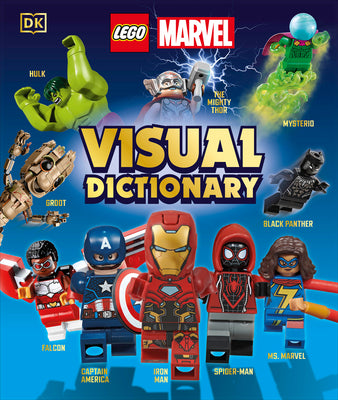 Cover Image for Lego Marvel Visual Dictionary (Library Edition): Without Minifigure -- Simon Hugo, Hardcover