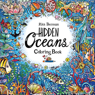 Cover Image for Hidden Oceans Coloring Book -- Rita Berman, Paperback