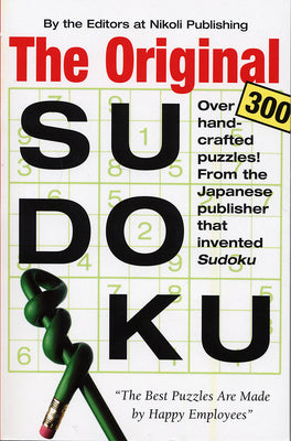 Cover Image for The Original Sudoku -- Editors of Nikoli Publishing, Paperback