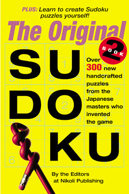 Cover Image for The Original Sudoku Book 2 -- Editors of Nikoli Publishing, Paperback
