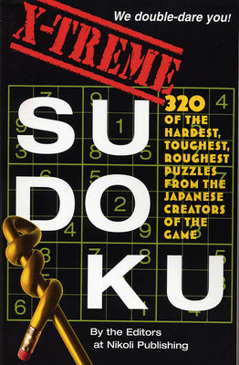 Cover Image for X-Treme Sudoku -- Editors of Nikoli Publishing, Paperback