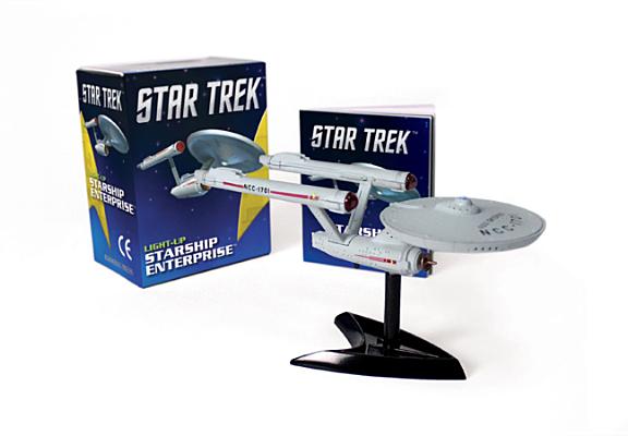 Cover Image for Star Trek Light-Up Starship Enterprise [With Book(s) and 5" Assemble-Your-Own Light-Up Starship Replica] -- Chip Carter, Paperback