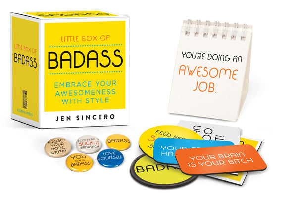 Cover Image for Little Box of Badass: Embrace Your Awesomeness with Style -- Jen Sincero, Paperback
