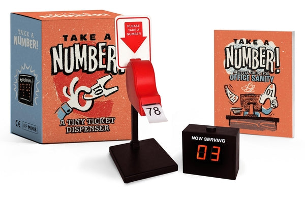 Cover Image for Take a Number!: A Tiny Ticket Dispenser [With Mini Book] -- Mollie Thomas, Board Games