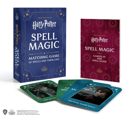 Cover Image for Harry Potter Spell Magic: A Matching Game of Spells and Their Uses -- Donald Lemke, Game