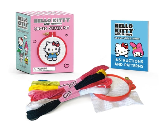 Cover Image for Hello Kitty and Friends Cross-Stitch Kit -- Sosae Caetano, Paperback