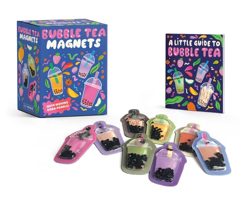 Cover Image for Bubble Tea Magnets: With Moving Boba Pearls! -- Melissa Maxwell, Paperback