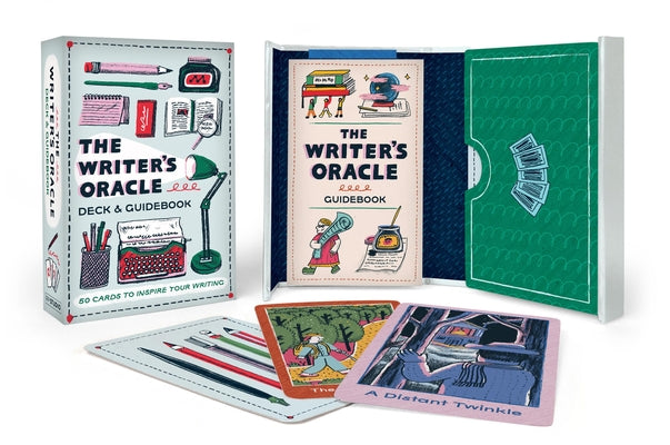 Cover Image for The Writer's Oracle Deck & Guidebook: 50 Cards to Inspire Your Writing -- Alexandra Rowland, Cards