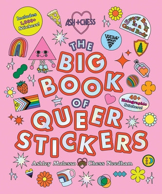 Cover Image for The Big Book of Queer Stickers: Includes 1,000+ Stickers! -- Ashley Molesso, Hardcover