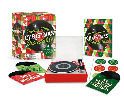 Cover Image for Teeny-Tiny Christmas Turntable: Includes 3 Holiday Lps to Play! [With Battery] -- Matt Shiverdecker, Paperback