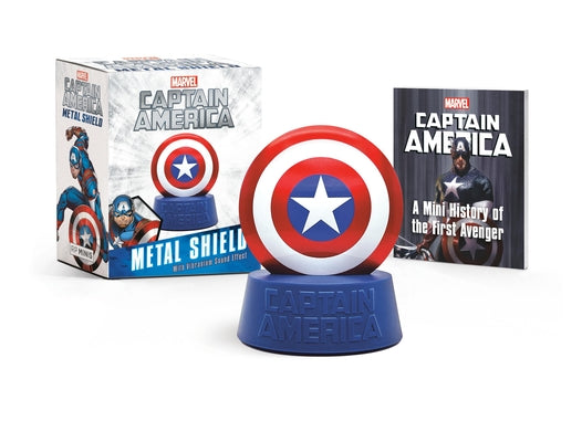 Cover Image for Marvel: Captain America Metal Shield: With Vibranium Sound Effect -- Robert K. Elder, Paperback