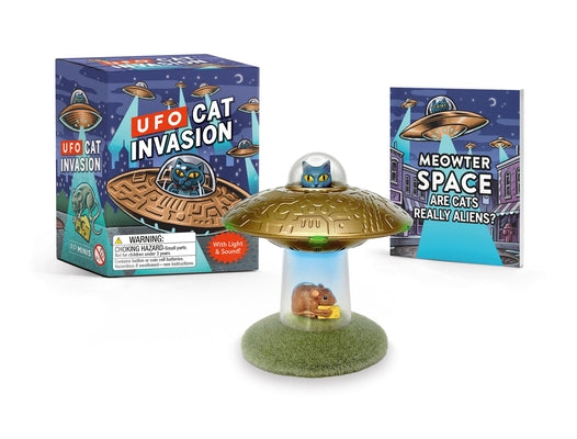 Cover Image for UFO Cat Invasion: With Light and Sound! [With Battery] -- Donald Lemke, Paperback