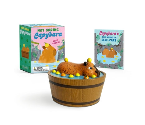 Cover Image for Hot Spring Capybara: With Sound! [With Battery] -- Victoria Potenza, Paperback