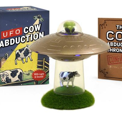 UFO Cow Abduction: Beam Up Your Bovine (with Light and Sound!) [With Battery] -- Matt Smiriglio, Paperback