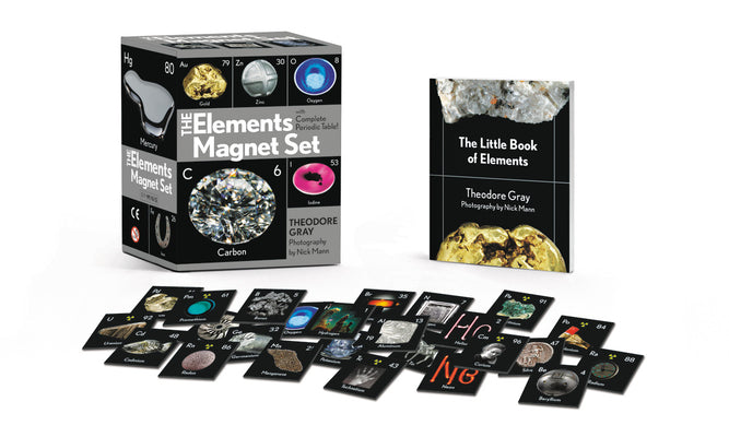 Cover Image for The Elements Magnet Set: With Complete Periodic Table! -- Theodore Gray, Paperback