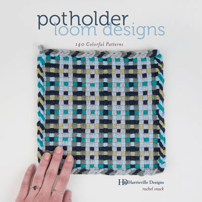 Cover Image for Potholder Loom Designs: 140 Colorful Patterns -- Harrisville Designs, Paperback
